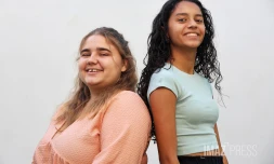 Célia Givin et Ellya Becker à Sciences Po