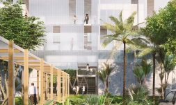 Ileva : pose de la première pierre du pôle de valorisation des déchets Run'Eva 