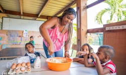 Le Port : des actions nutrition au sein des écoles maternelles