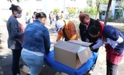 Saint-Leu : Distributions de masques pour les résidents de la SHLMR