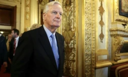 Le Premier ministre Michel Barnier le 2 octobre 2024, à Paris ( AFP / Thomas SAMSON )