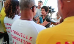 Annick Girardin visite 9 septembre 2017