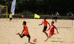 Beach Soccer à Saint-Paul