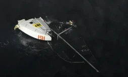Le Class40 a été coupé en deux dans la collision - Préfecture Maritime de l'Atlantique