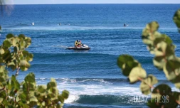 plage étang-salé bassin pirogue 