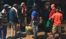 Kariol Lamour pour apporter les maraudes en pied d'immeuble