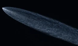 L'objet incandescent observé hier soir dans le ciel notamment dans le Grand-Est serait la désintégration d'un satellite de télécommunication Starlink (SpaceX ). (Illustration) - Patrick T. Fallon / AFP / Patrick T. Fallon / AFP