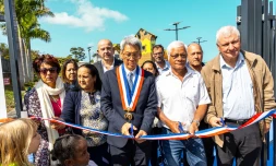 Le Tampon : inauguration de la 26ème aire de jeu à Bérive