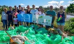 Une large opération de nettoyage sur le site du Cap Lahoussaye