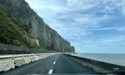 route du littoral rouverte 6 février 2022 mode basculé