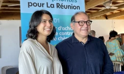david lorion et emma hoareau législatives politique campagne élections saint-pierre 4ème circonscription