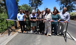 PIste cyclable Terre Sainte Grand Bois inaugurée 2023 