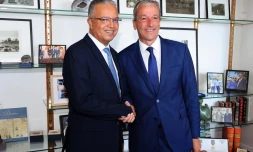 rencontre entre le Président Cyrille Melchior et le ministre des outre-mer Philippe Vigier