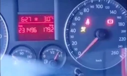 givre et froid sur la route du volcan