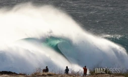 forte houle sur la cote ouest