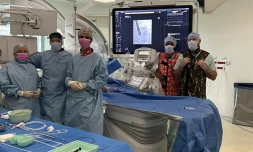 Cardio - implantation de la nouvelle prothèse LAmbrE
