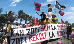 manif contre la réforme des retraites Saint-Pierre
