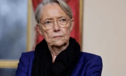 La ministre de l'Education Elisabeth Borne, le 26 février 2025 à Paris ( AFP / Ludovic MARIN )