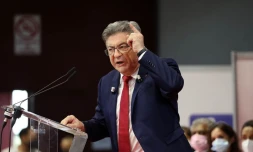  Saint-Denis : Jean-Luc Mélenchon en meeting à la Nordev