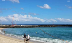 Boucan canot et Roches noires : les filets anti requins sont opérationnels 
