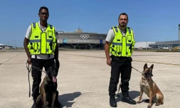 17 agents de sûreté dont deux équipes cynotechniques réunionnaises en renfort à Paris [?]