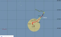 Cyclone tropical intense Cebile Meteo France