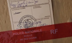  Le domicile où les ossements et le corps ont été retrouvés a été placé sous scellé par les enquêteurs ce mardi. AFP - THIBAUD MORITZ 