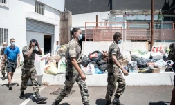 Le RSMA solidaire des sinistrés de Montgaillard 