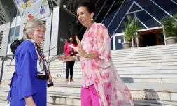 Elisa Ferreira Commissaire Européenne à la Cohésion et aux réformes visite Conseil Régional Huguette Bello 40 ans Région