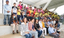 Le Tampon : inauguration des tribunes du stade Orel Corre