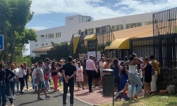 Des élèves privés de CAP manifestent devant le rectorat