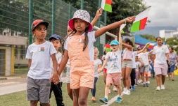 Le Port : reprise des matinées sportives pour les centres de loisirs