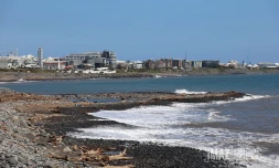 Cyclone Garance agrandissement du bord de mer 