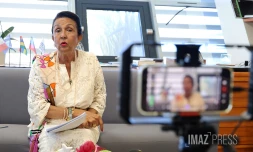 Huguette Bello, présidente du conseil régional