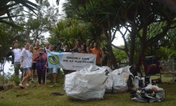 "Coup de Prop" à la Ravine Blanche : 375 kilos de déchets collectés 