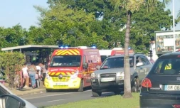 Saint-Pierre - Six enfants renversés sur le boulevard Banks