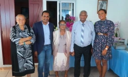 Saint-Leu : les époux Hodgi fêtent leur 60 ans de mariage
