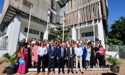 ceremonie d'investiture du president du TO Emmanuel Seraphin 