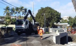 Saint-Gilles les Bains : le nouveau pont de Carosse va ouvrir