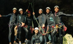 Alexandre Parvedy utilise le canyoning comme un levier d'émancipation et de visibilité