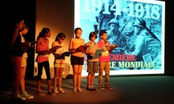Les écoles participent à la commémoration de l'armistice