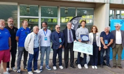 Natation : le jeune Réunionnais Maël Dijoux, reçoit le trophée de l’espoir de Seine et Marne
