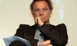 Philippe Caubère lors d'un hommage à Edmonde Charles-Roux à Paris, le 18 mars 2016 ( AFP / JACQUES DEMARTHON )