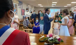 premier mariage connecté saint-paul
