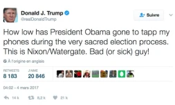 Le président américain Donald Trump à Orlando, en Floride, le 3 mars 2017