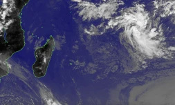 La tempête tropicale modérée baptisée Ancha évolue à plus de 2.400km au nord-est de la Réunion [?]