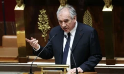 Le Premier ministre François Bayrou à l'Assemblée nationale, le 10 février 202 à Paris ( AFP / ALAIN JOCARD )
