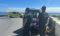 Accident sur la route de la Montagne : un motard loupe le virage et termine dans le ravin, il a été hélitreuillé conscient