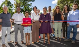  Domenjod : l’allée des Clémentines réaménagée et inaugurée