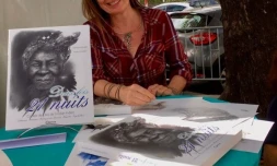 Conseil départemental : un atelier de dessin en compagnie de Nadia Charles